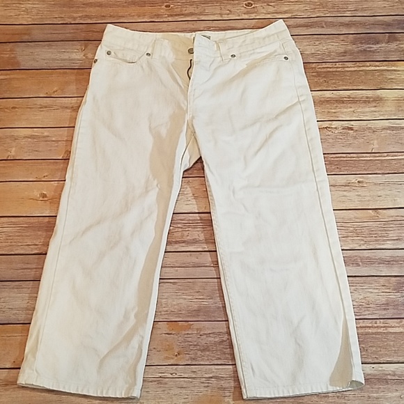 ll bean white jeans